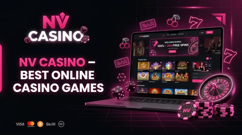 Visit NV Casino today to claim your welcome bonus and enjoy top-tier gaming on any device!
